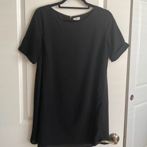 Black Shift Dress